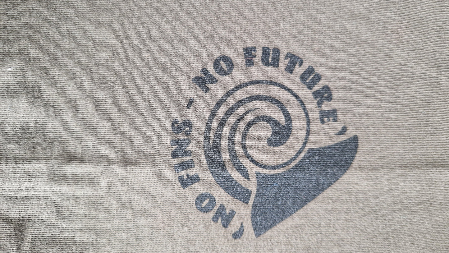 Herren T-Shirt No Fins No Future