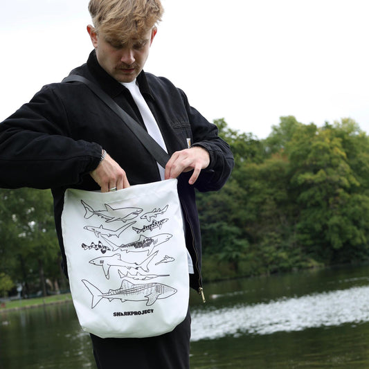 Umhängetasche Haiarten - SimpleBaq