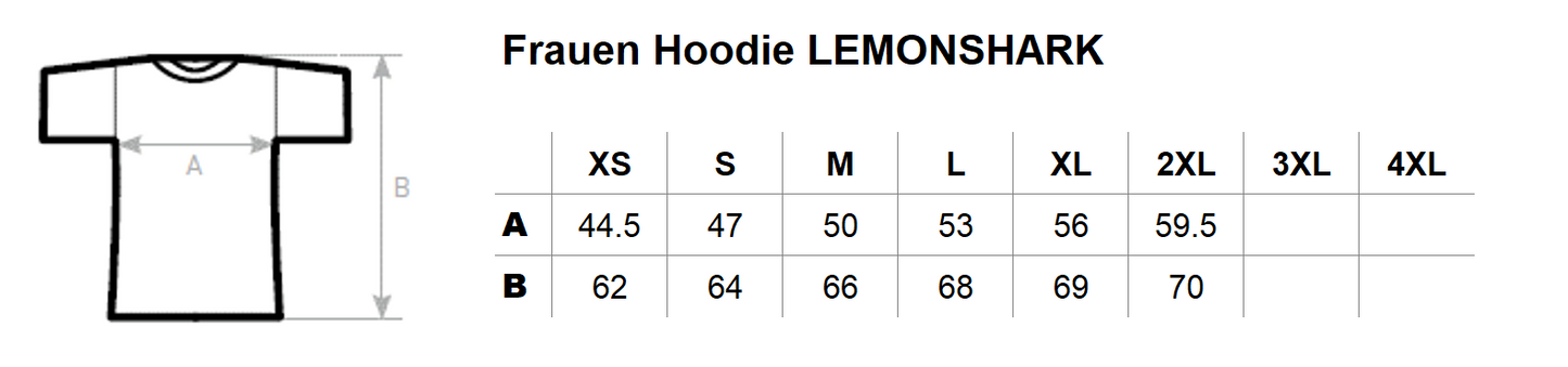 Frauen Hoodie LEMONSHARK