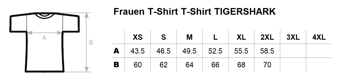 Frauen T-Shirt TIGERSHARK