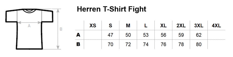 Herren T-Shirt Fight
