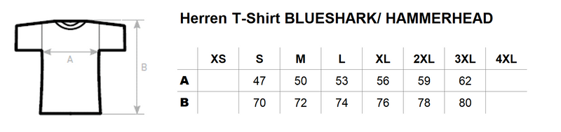 Herren T-Shirt BLUESHARK
