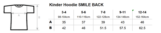 Kinder Hoodie SMILE BACK