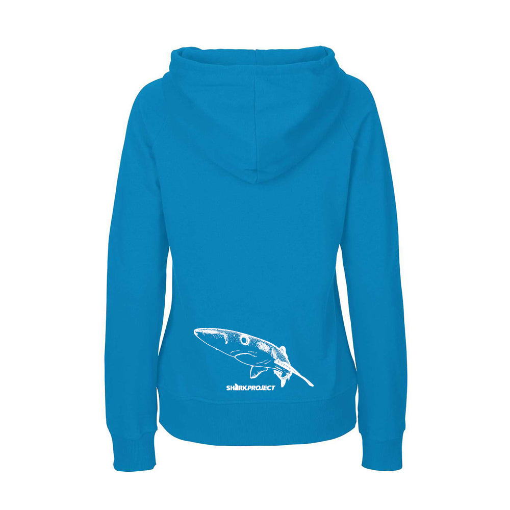 Frauen Hoodie zipped BLUESHARK