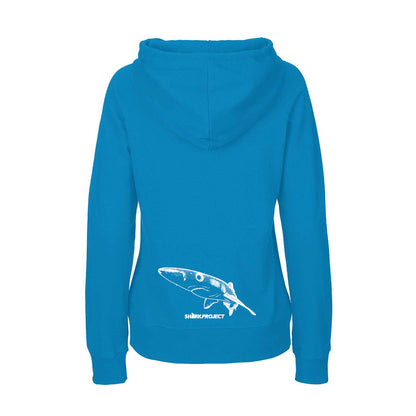 Frauen Hoodie zipped BLUESHARK